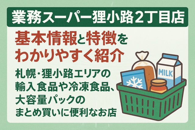 Gyomu Super Tanuki Koji 2-chome store in Sapporo